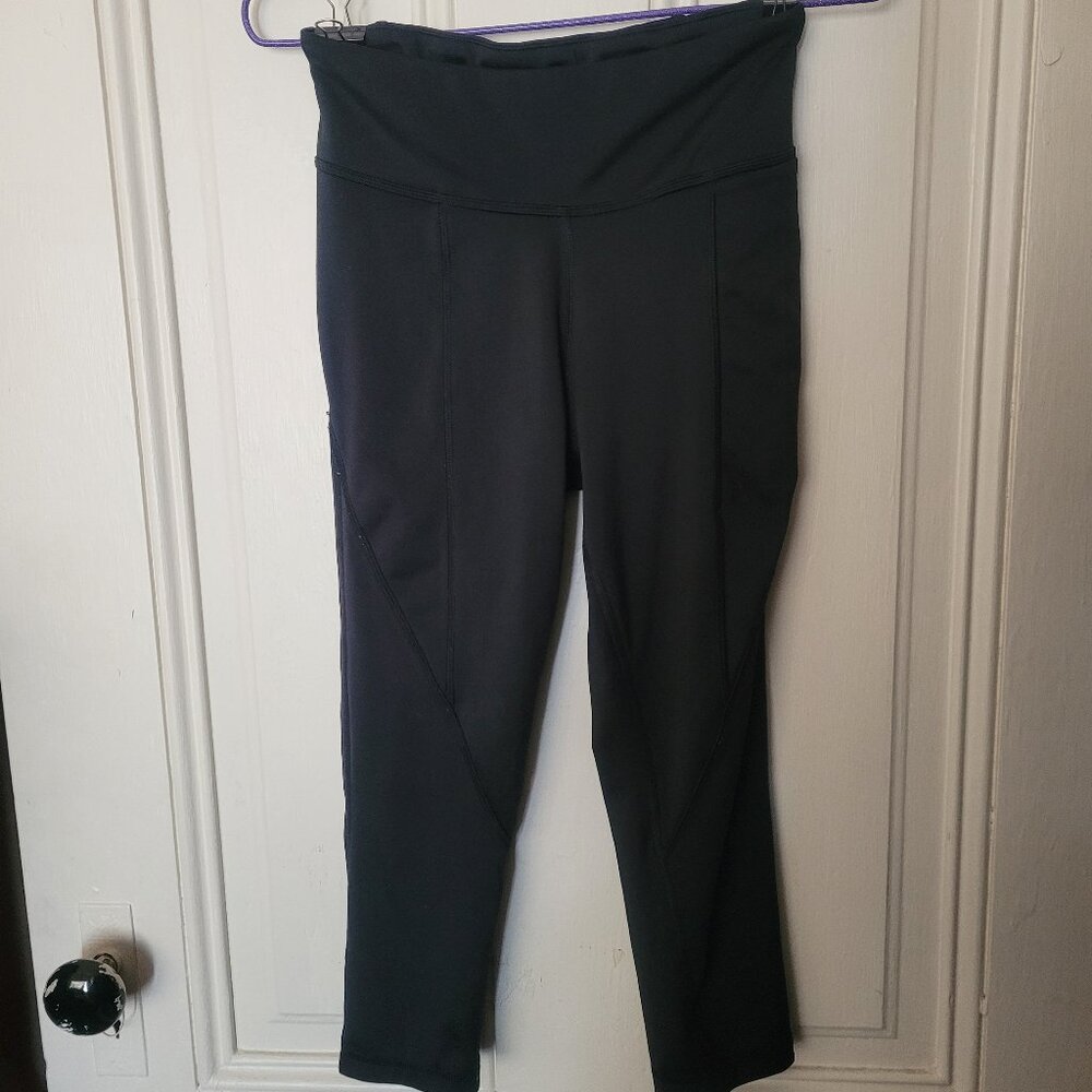Reebok Speedwick Cropped Leggings with POCKET